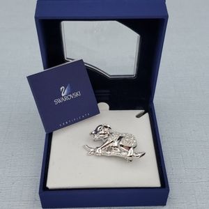 Swarovski Koala Bear pave brooch